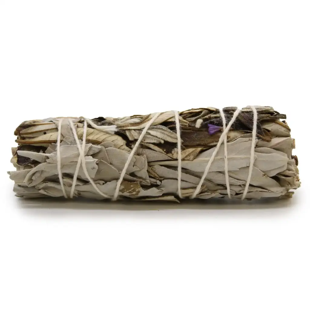 Smudge Stick – White Sage & Yerba Santa 10cm | www.artisangoods.co.uk