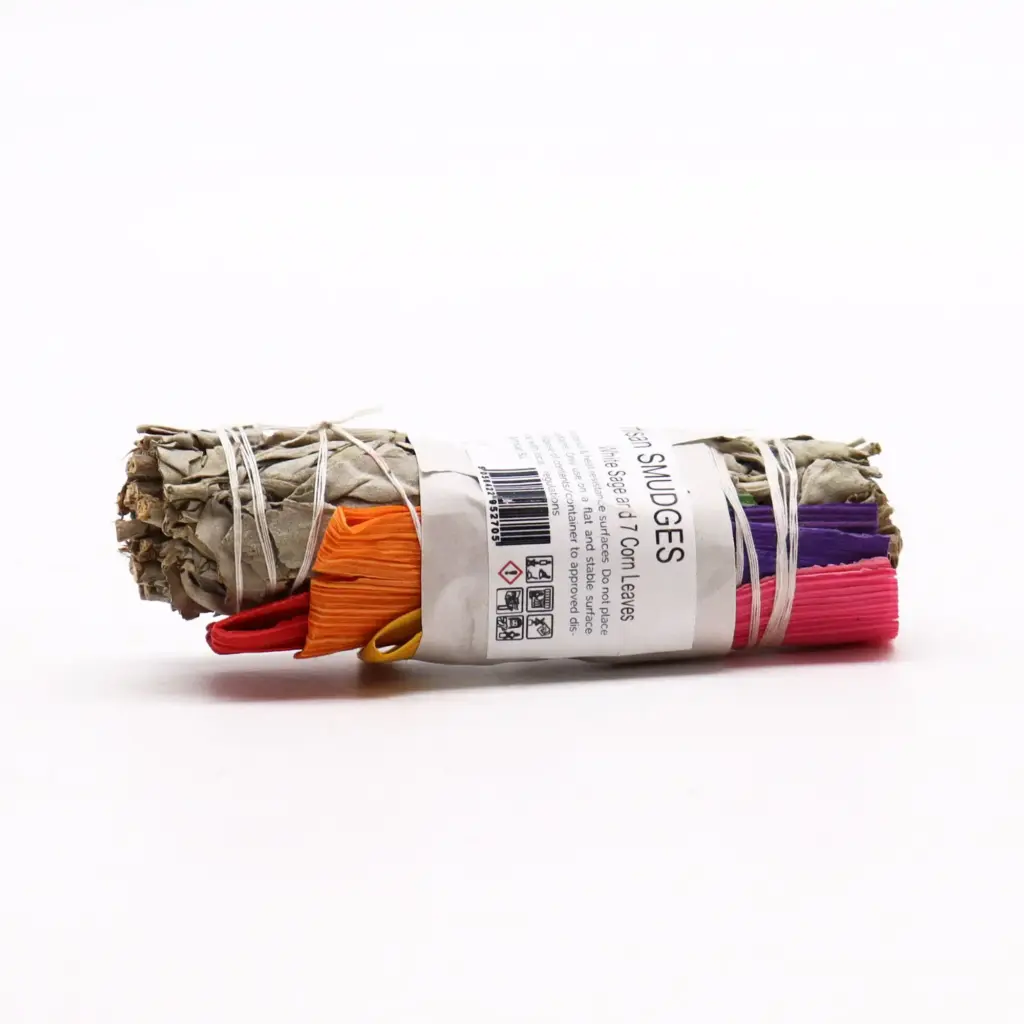 Smudge Stick – White Sage and 7 Corn Leaves | www.artisangoods.co.uk 2 Smudge Stick – White Sage and 7 Corn Leaves | www.artisangoods.co.uk 2