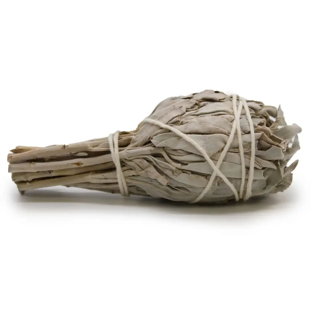 Smudge Stick – White Sage Torch 10cm | www.artisangoods.co.uk