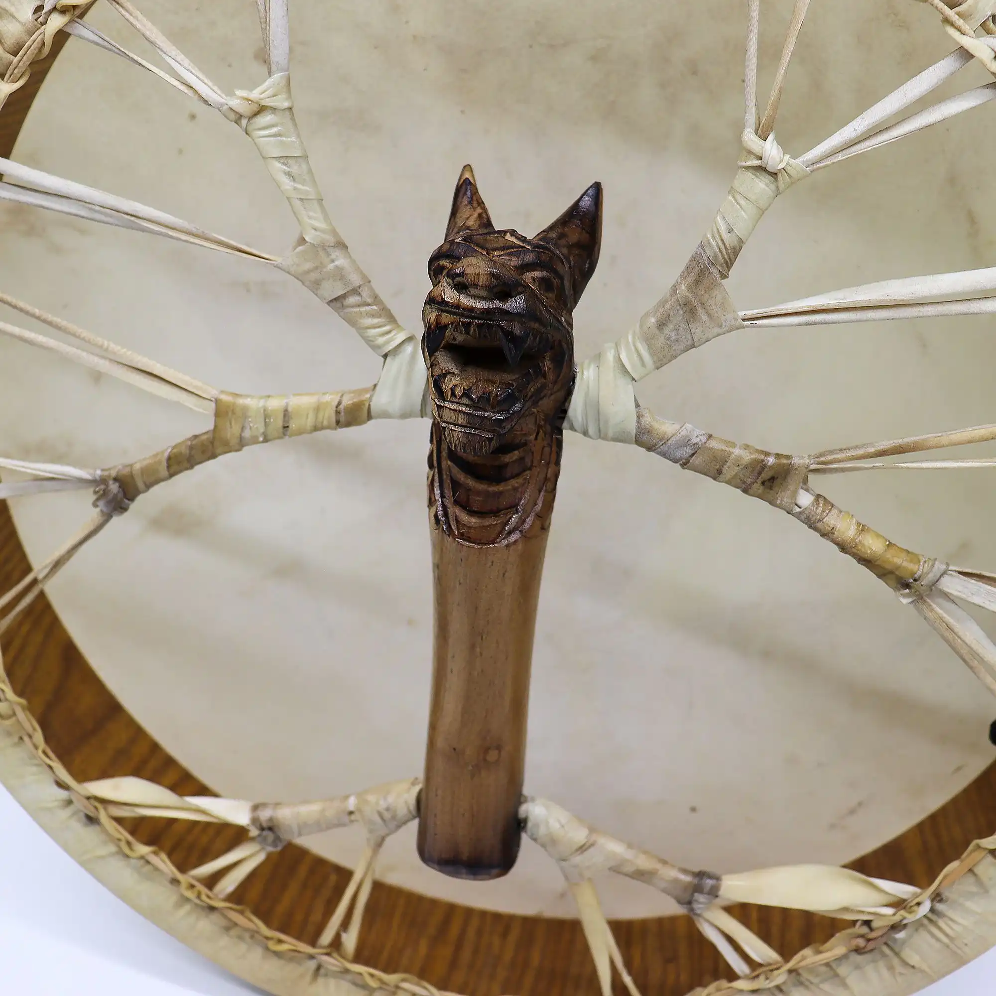 Spirit of the Dragon – Shaman Drum & Stick- Tunable – 40cm | www.artisangoods.co.uk 7 Spirit of the Dragon – Shaman Drum & Stick- Tunable – 40cm | www.artisangoods.co.uk 6