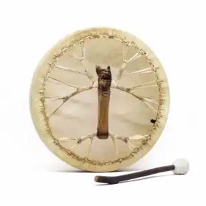 Spirit of the Dragon – Shaman Drum & Stick- Tunable – 40cm | www.artisangoods.co.uk 1