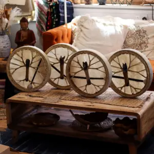 Spirit of the Eagle – Sharman Drum & Stick- Tunable – 40cm | www.artisangoods.co.uk 2