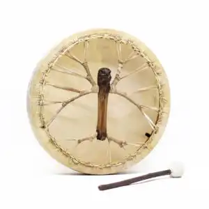 Spirit of the Eagle – Sharman Drum & Stick- Tunable – 40cm | www.artisangoods.co.uk 1