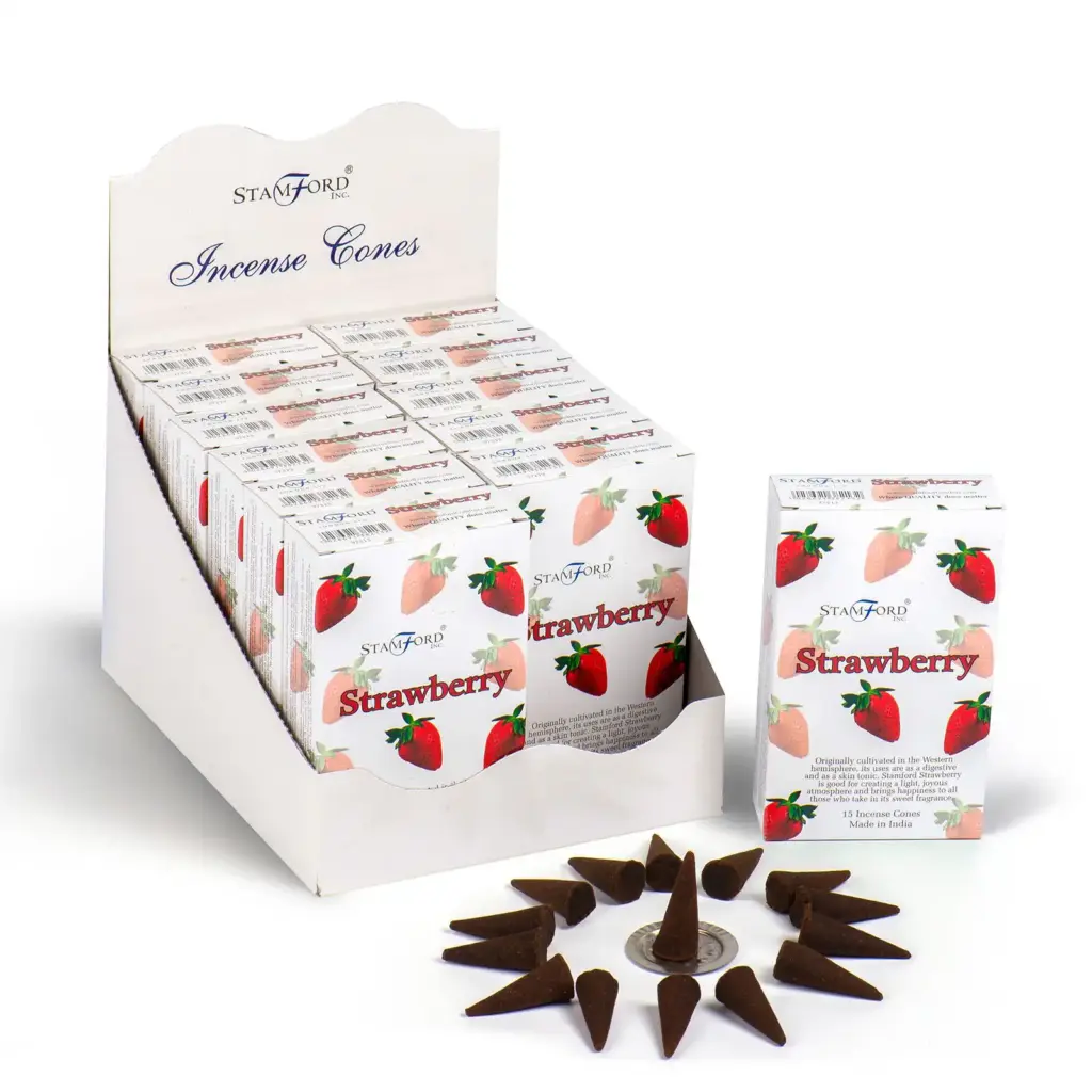 Strawberry cones | www.artisangoods.co.uk