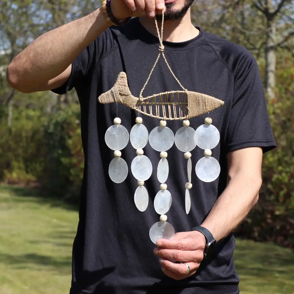 String Fish and Natural Copis Drop | www.artisangoods.co.uk 2