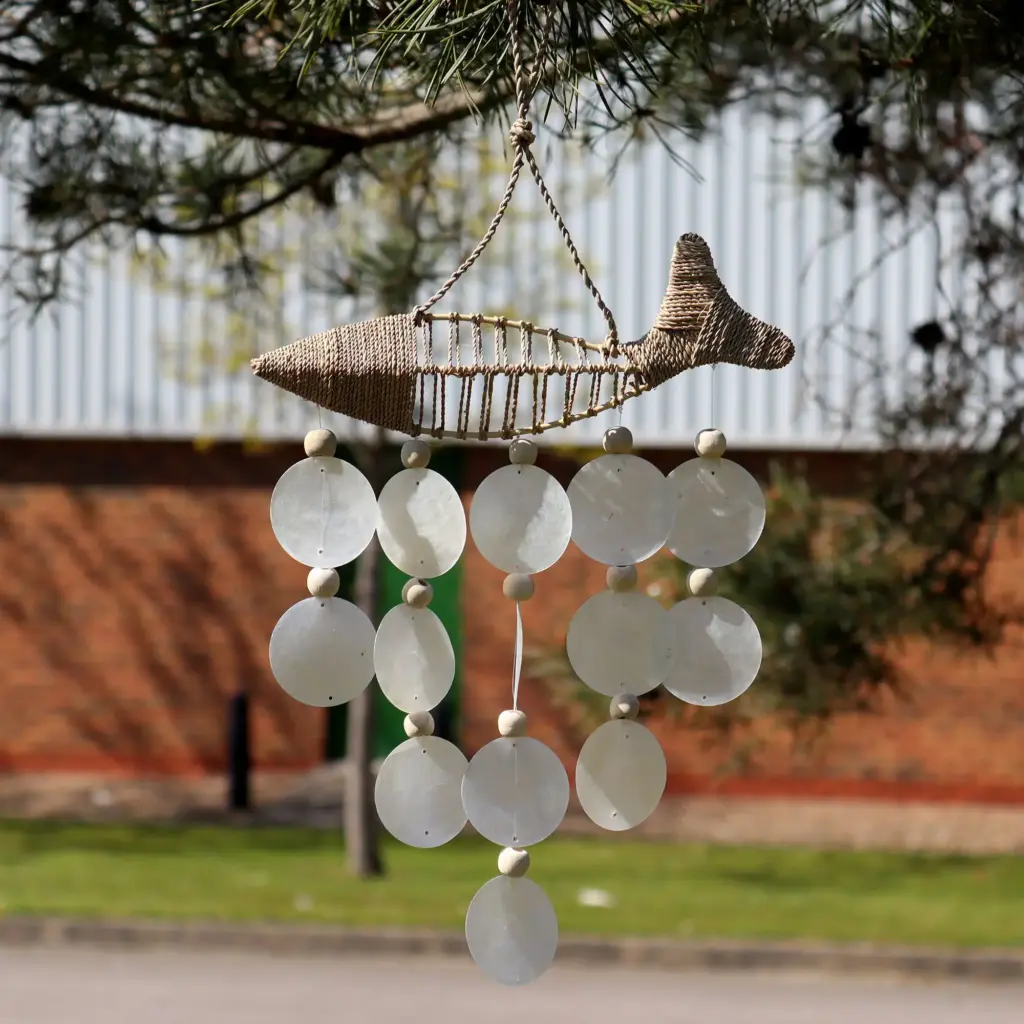 String Fish and Natural Copis Drop | www.artisangoods.co.uk