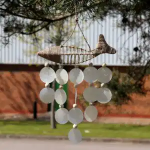 String Fish and Natural Copis Drop | www.artisangoods.co.uk 1