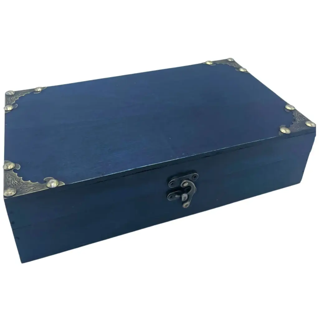 Tea / Gift / Hamper Box – Teal | www.artisangoods.co.uk