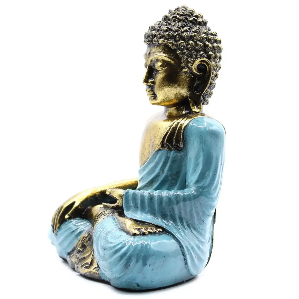 Teal & Gold Buddha – Large | www.artisangoods.co.uk 7 Teal & Gold Buddha – Large | www.artisangoods.co.uk 7