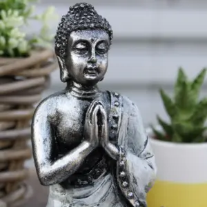Teal & Gold Buddha – Medium | www.artisangoods.co.uk 5