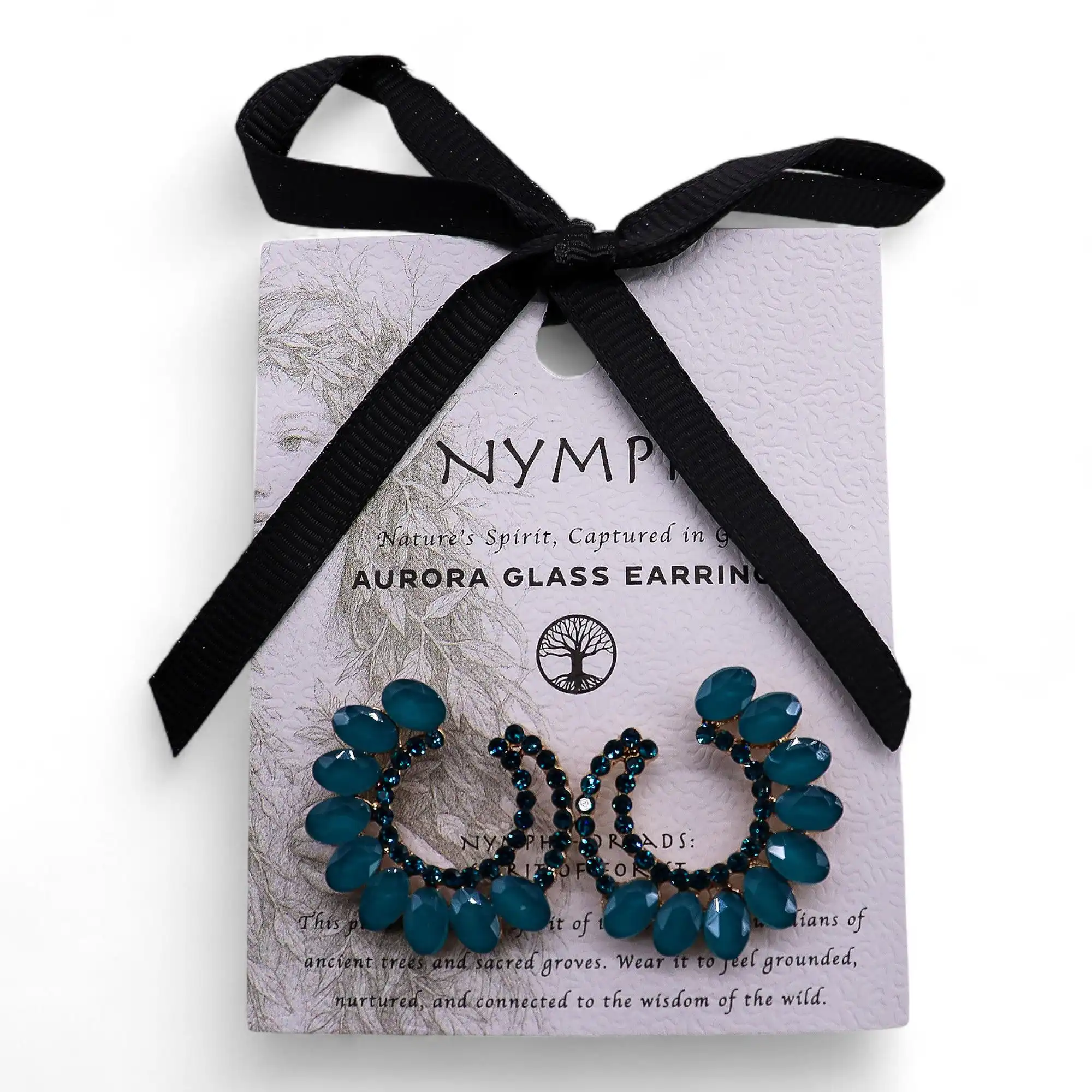 Teal Green – Vintage Glass – Loop – Earrings | www.artisangoods.co.uk 4 Teal Green – Vintage Glass – Loop – Earrings | www.artisangoods.co.uk 3