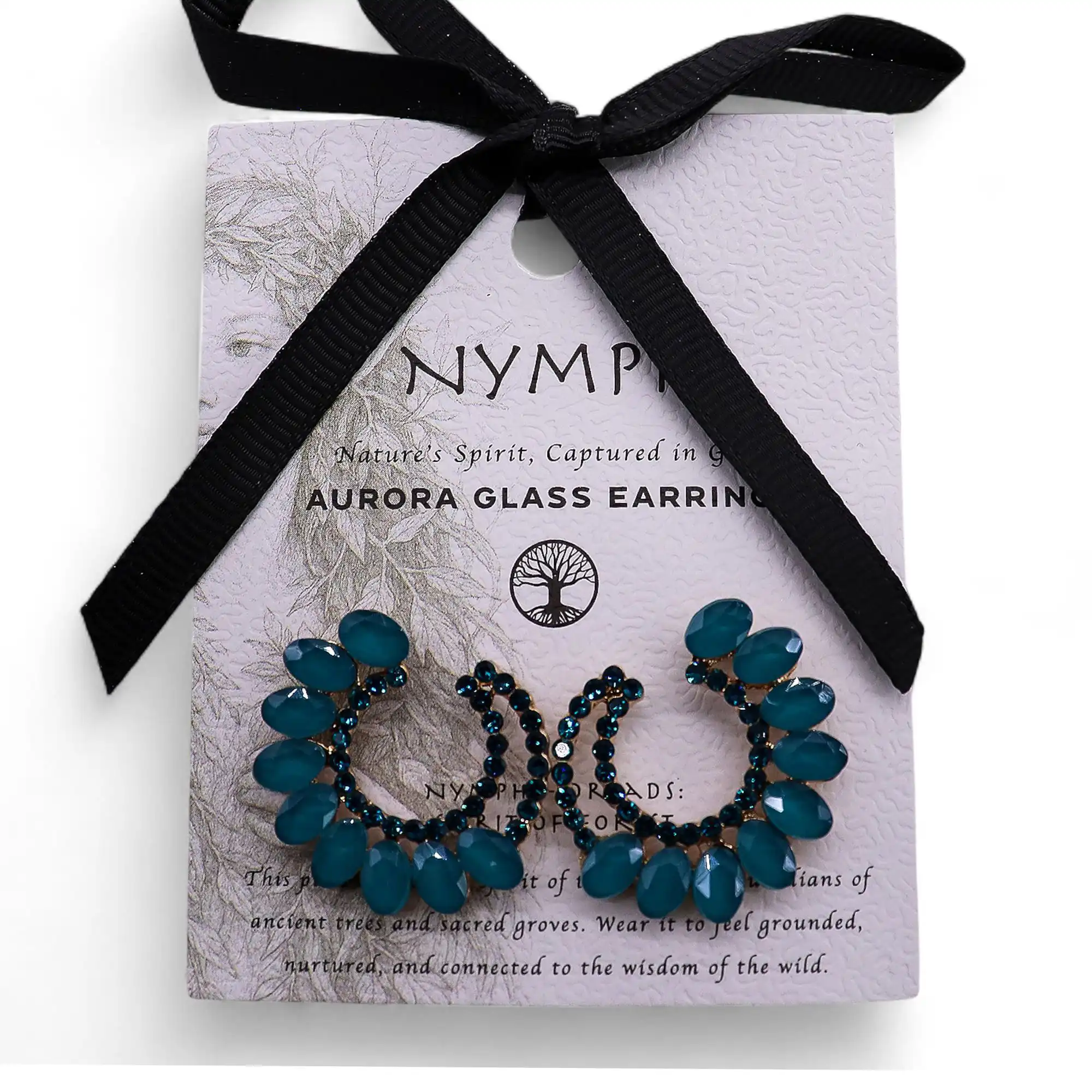 Teal Green – Vintage Glass – Loop – Earrings | www.artisangoods.co.uk 5 Teal Green – Vintage Glass – Loop – Earrings | www.artisangoods.co.uk 4