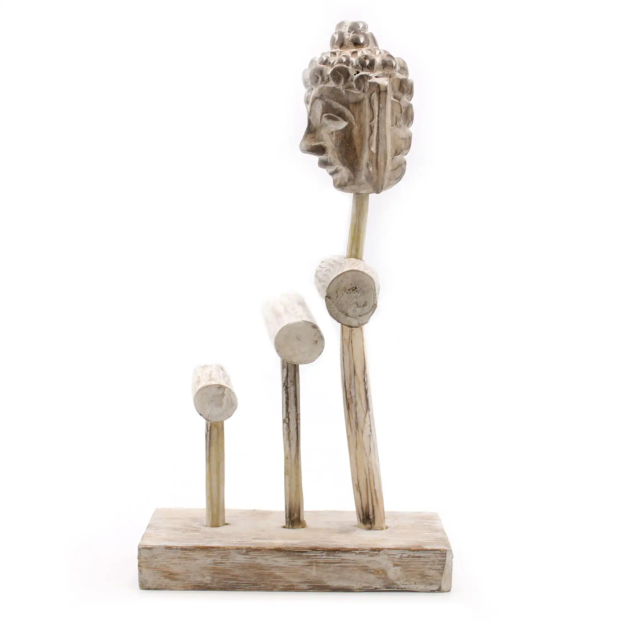 Three Branch & Buddha Stand – Whitewash | www.artisangoods.co.uk 4 Three Branch & Buddha Stand – Whitewash | www.artisangoods.co.uk 3