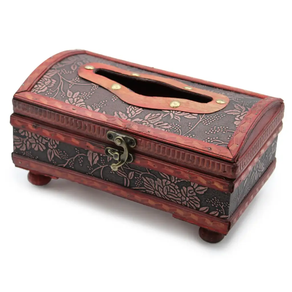 Tissue Box Classic Glamour with legs | www.artisangoods.co.uk 3