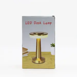 Touch Lamp – Tall Stem Copper – USB (C) – Rechargable  (400 Watt) | www.artisangoods.co.uk 3