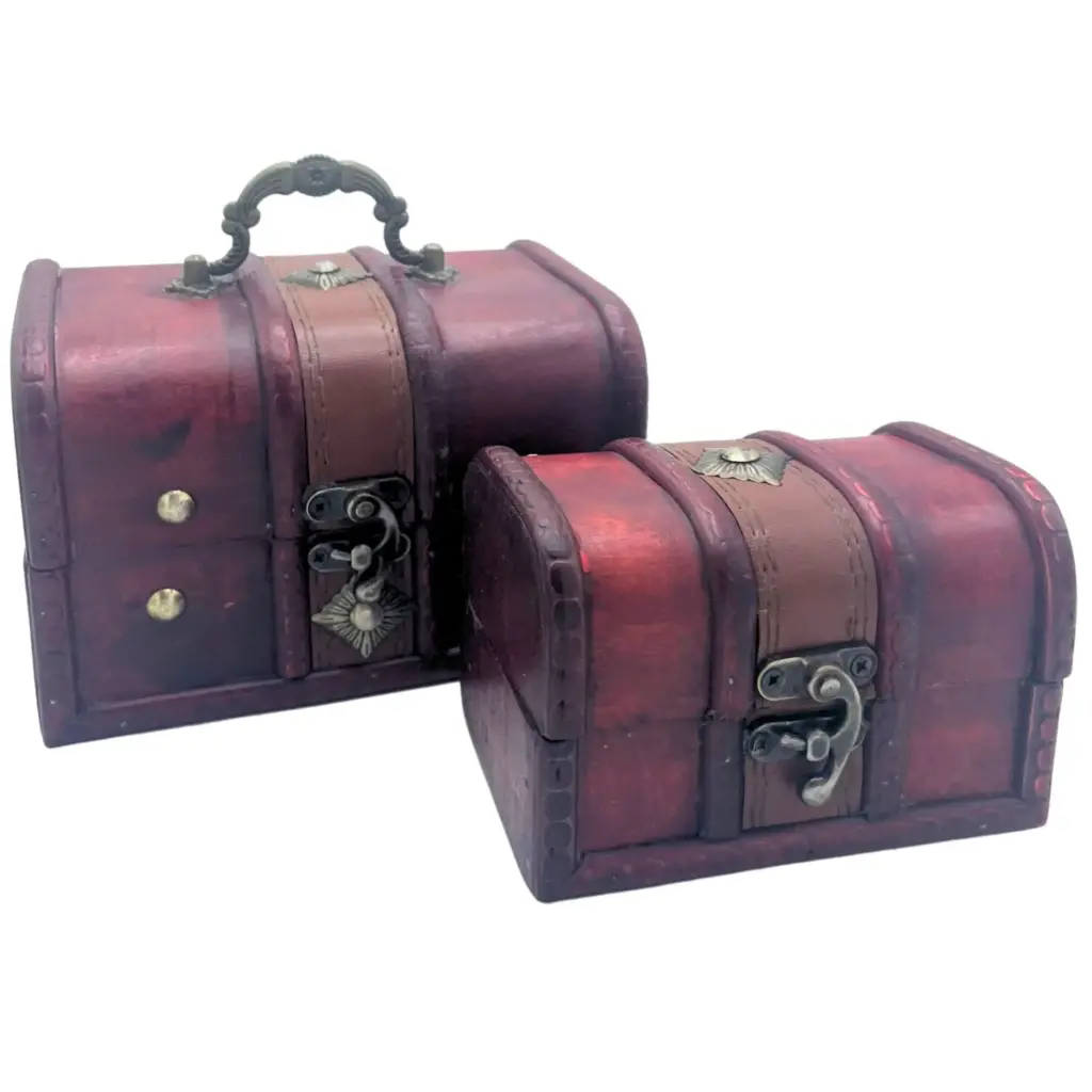 Treasure Chest – Set of 2 – Natural | www.artisangoods.co.uk