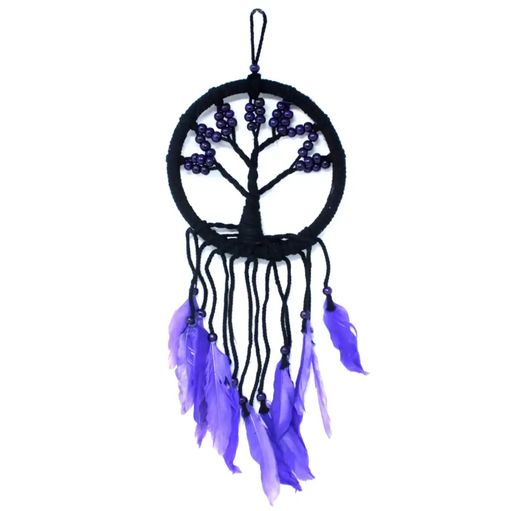 Tree of Life Dreamcatcher – 16cm (assorted) | www.artisangoods.co.uk