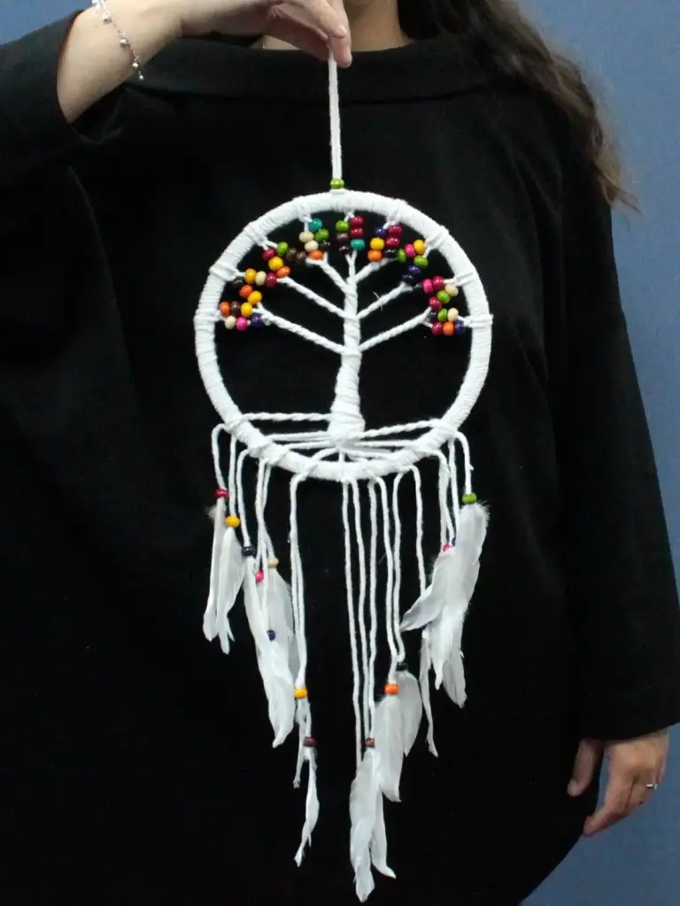 Tree of Life Dreamcatcher – Cotton 22cm (assorted) | www.artisangoods.co.uk 5 Tree of Life Dreamcatcher – Cotton 22cm (assorted) | www.artisangoods.co.uk 5