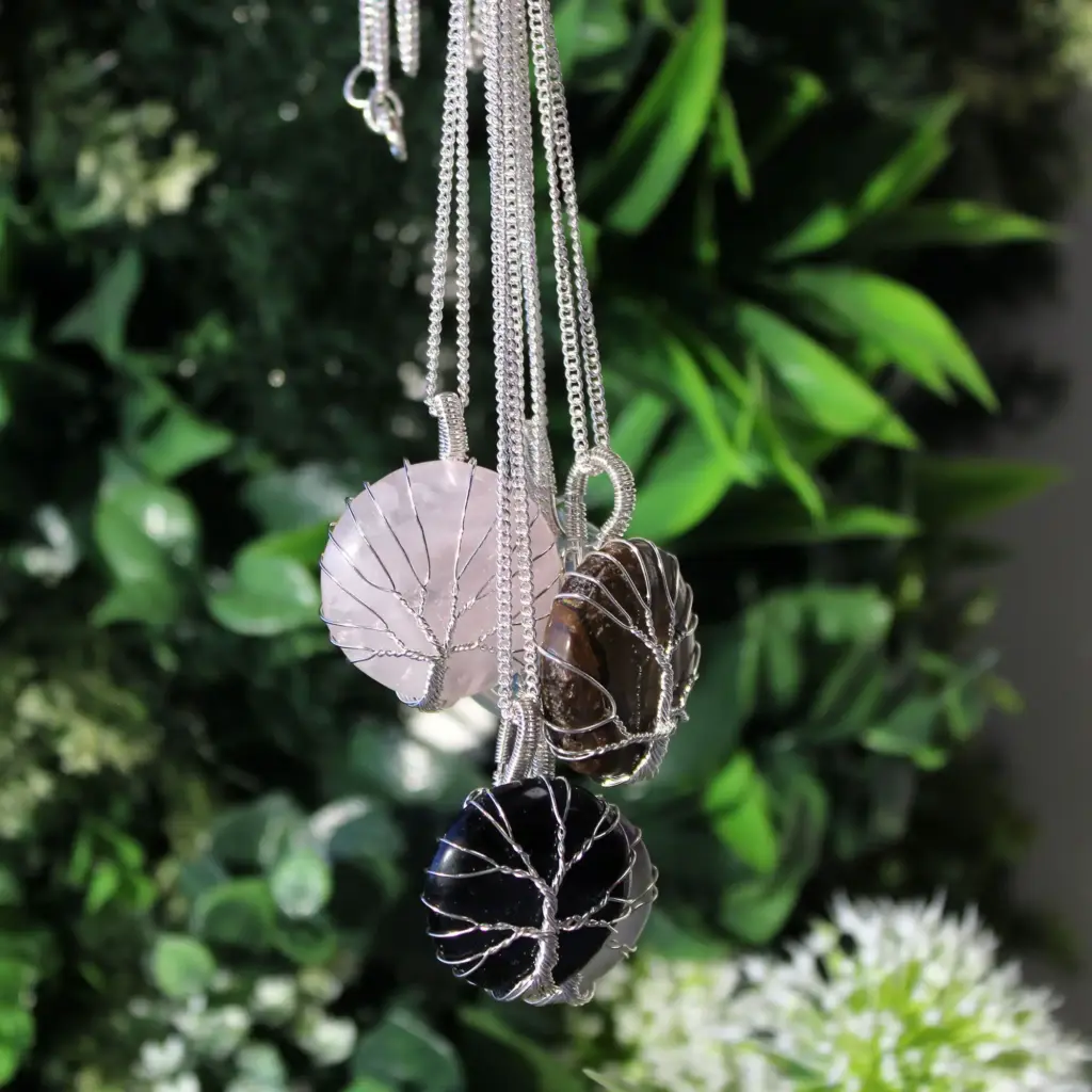 Tree of Life Gemstone Necklace – Amethyst | www.artisangoods.co.uk 2