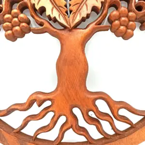 Tree of Life Grapes Panel – 40cm | www.artisangoods.co.uk 2