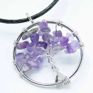 Tree of Life Pendant – Amethyst | www.artisangoods.co.uk 4