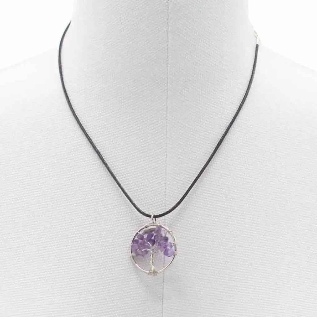 Tree of Life Pendant – Amethyst | www.artisangoods.co.uk 3 Tree of Life Pendant – Amethyst | www.artisangoods.co.uk 3