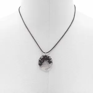 Tree of Life Pendant – Black Agate | www.artisangoods.co.uk 3
