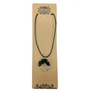 Tree of Life Pendant – Black Agate | www.artisangoods.co.uk 6