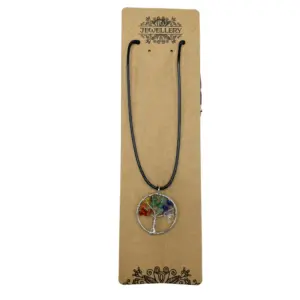 Tree of Life Pendant – Chakra | www.artisangoods.co.uk 5