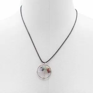 Tree of Life Pendant – Chakra | www.artisangoods.co.uk 3
