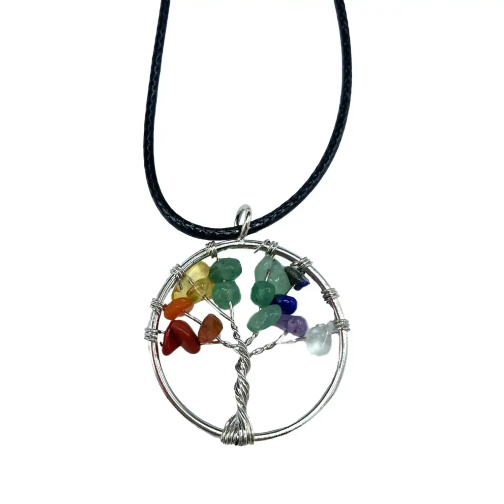 Tree of Life Pendant – Chakra | www.artisangoods.co.uk