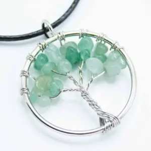 Tree of Life Pendant – Jade | www.artisangoods.co.uk 4
