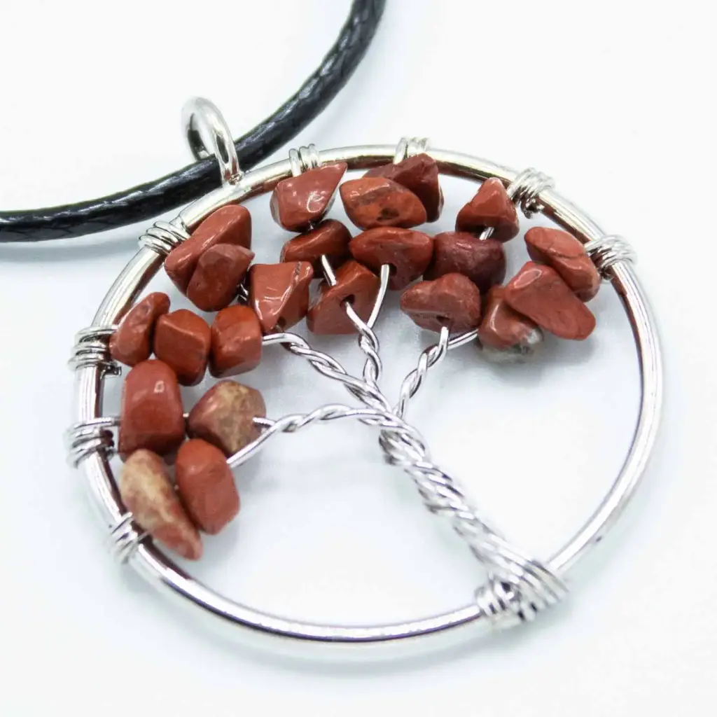 Tree of Life Pendant – Red Jasper | www.artisangoods.co.uk 4 Tree of Life Pendant – Red Jasper | www.artisangoods.co.uk 4