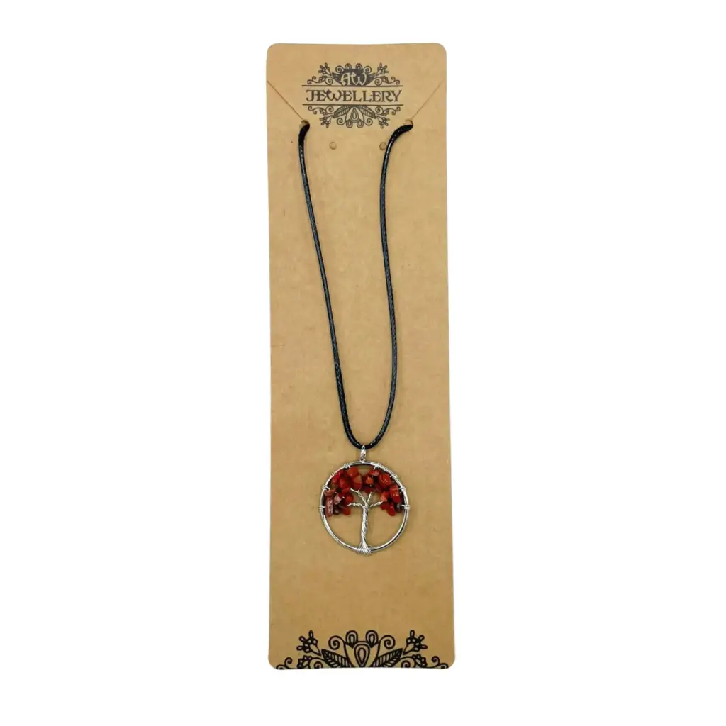 Tree of Life Pendant – Red Jasper | www.artisangoods.co.uk 5 Tree of Life Pendant – Red Jasper | www.artisangoods.co.uk 5