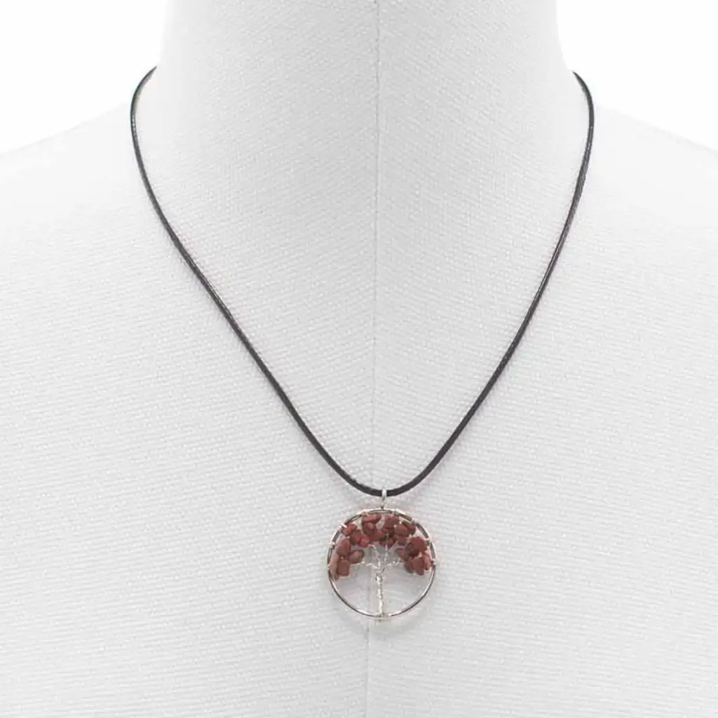 Tree of Life Pendant – Red Jasper | www.artisangoods.co.uk 3 Tree of Life Pendant – Red Jasper | www.artisangoods.co.uk 3