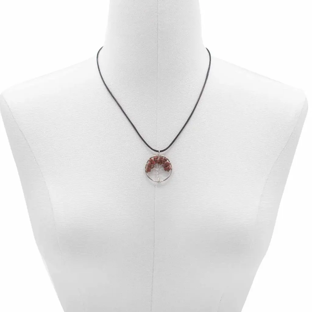 Tree of Life Pendant – Red Jasper | www.artisangoods.co.uk 2 Tree of Life Pendant – Red Jasper | www.artisangoods.co.uk 2