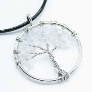 Tree of Life Pendant – Rock Crystal | www.artisangoods.co.uk 4