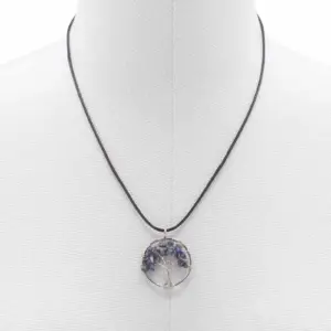 Tree of Life Pendant – Sodalite | www.artisangoods.co.uk 3