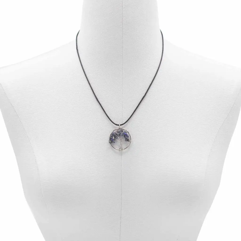 Tree of Life Pendant – Sodalite | www.artisangoods.co.uk 2 Tree of Life Pendant – Sodalite | www.artisangoods.co.uk 2