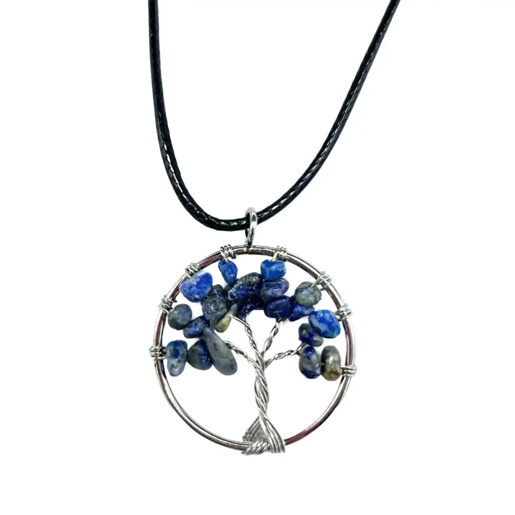 Tree of Life Pendant – Sodalite | www.artisangoods.co.uk