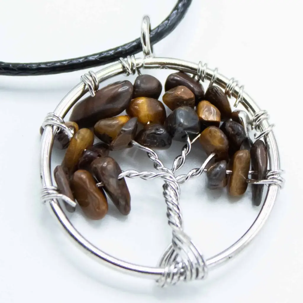 Tree of Life Pendant – Tiger Eye | www.artisangoods.co.uk 4 Tree of Life Pendant – Tiger Eye | www.artisangoods.co.uk 4