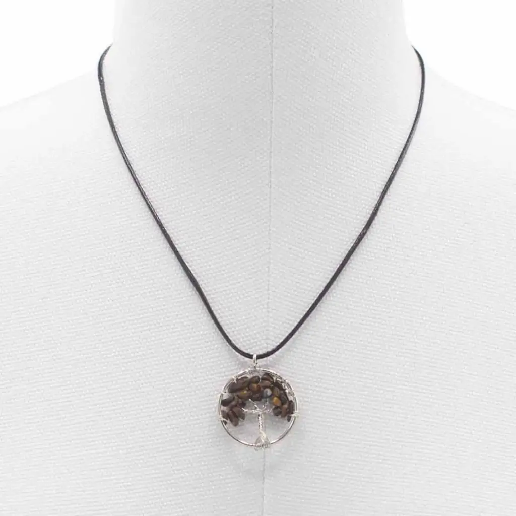 Tree of Life Pendant – Tiger Eye | www.artisangoods.co.uk 3 Tree of Life Pendant – Tiger Eye | www.artisangoods.co.uk 3