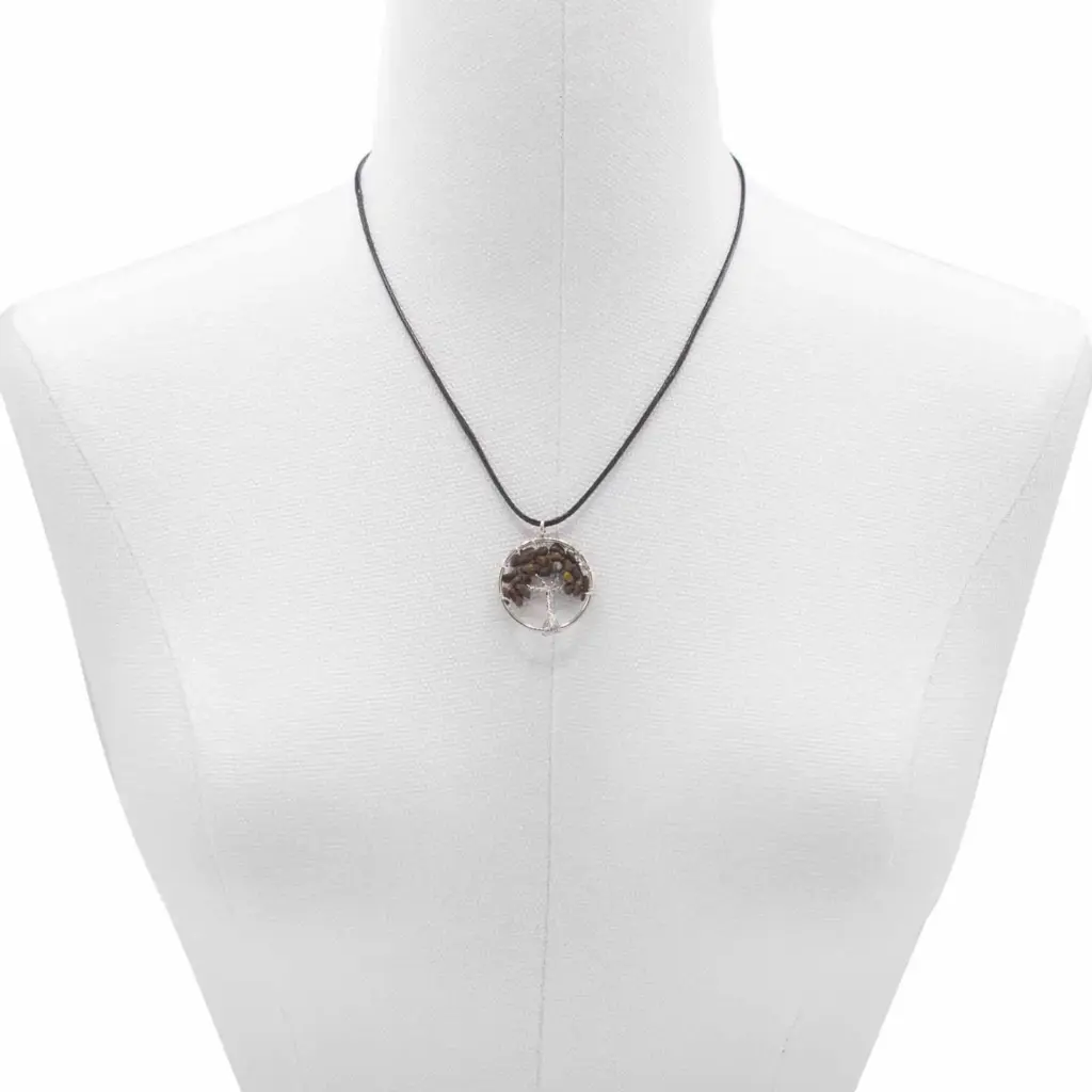 Tree of Life Pendant – Tiger Eye | www.artisangoods.co.uk 2 Tree of Life Pendant – Tiger Eye | www.artisangoods.co.uk 2