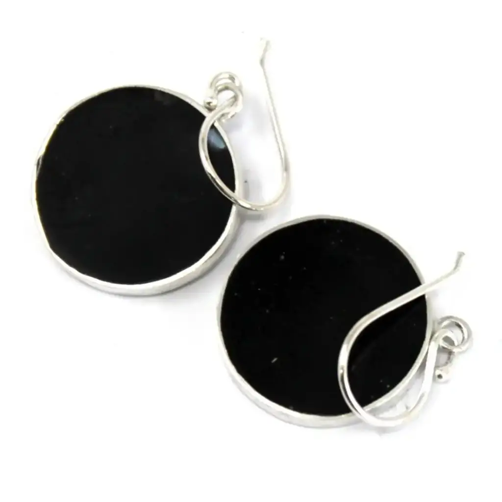 Tree of Life Silver Earrings 15mm – Abalone | www.artisangoods.co.uk 2 Tree of Life Silver Earrings 15mm – Abalone | www.artisangoods.co.uk 2
