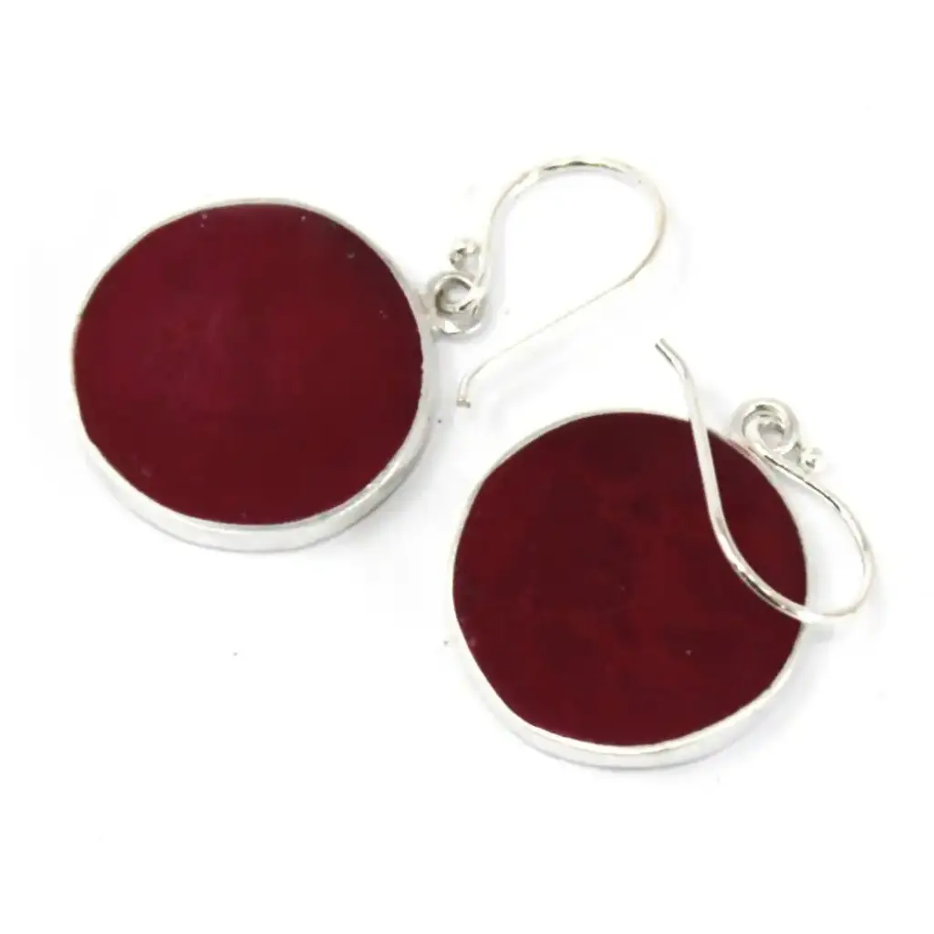 Tree of Life Silver Earrings 15mm – Coral Effect | www.artisangoods.co.uk 2