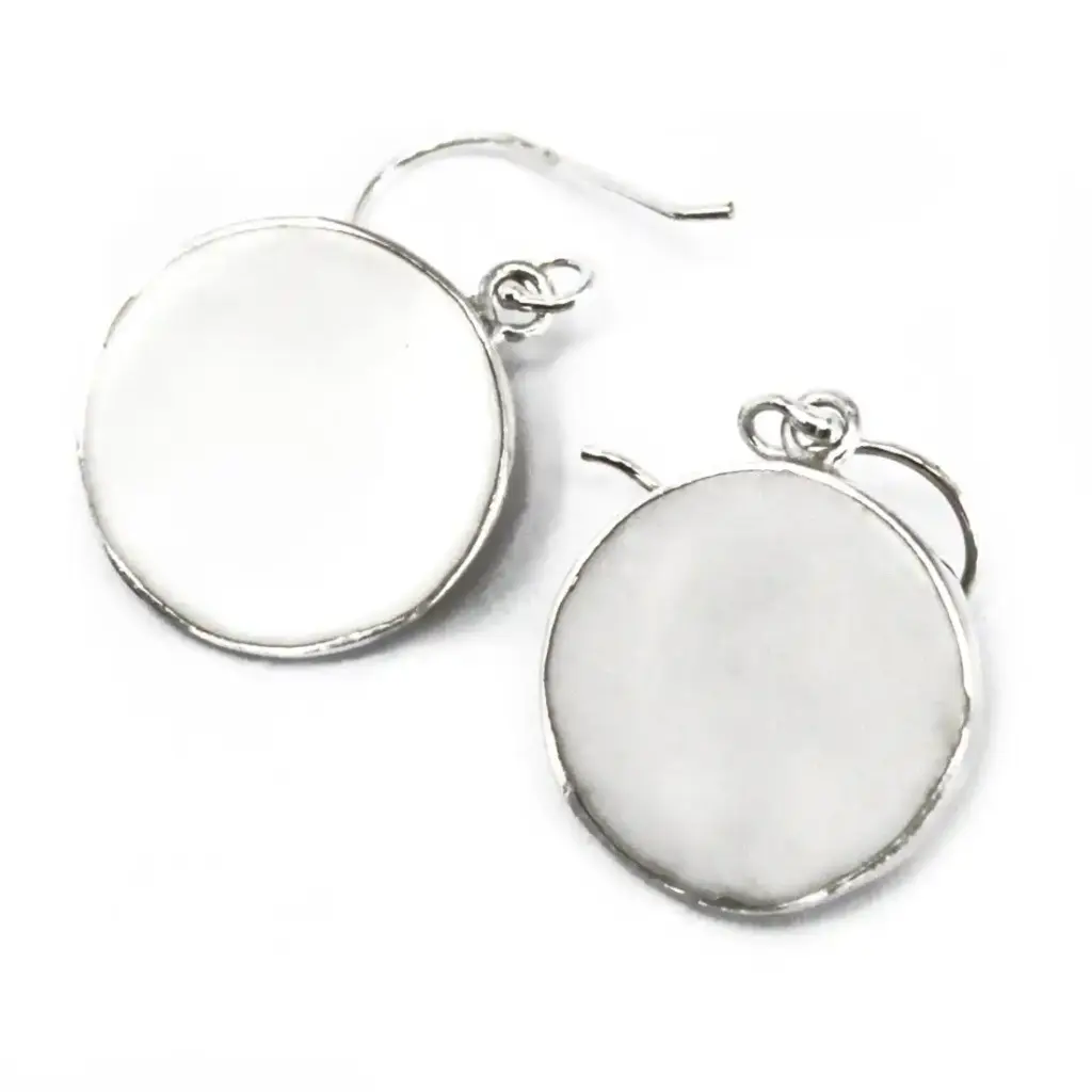 Tree of Life Silver Earrings 15mm – Mother of Pearl | www.artisangoods.co.uk 2 Tree of Life Silver Earrings 15mm – Mother of Pearl | www.artisangoods.co.uk 2
