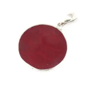 Tree of Life Silver Pendant 22mm – Coral Effect | www.artisangoods.co.uk 2