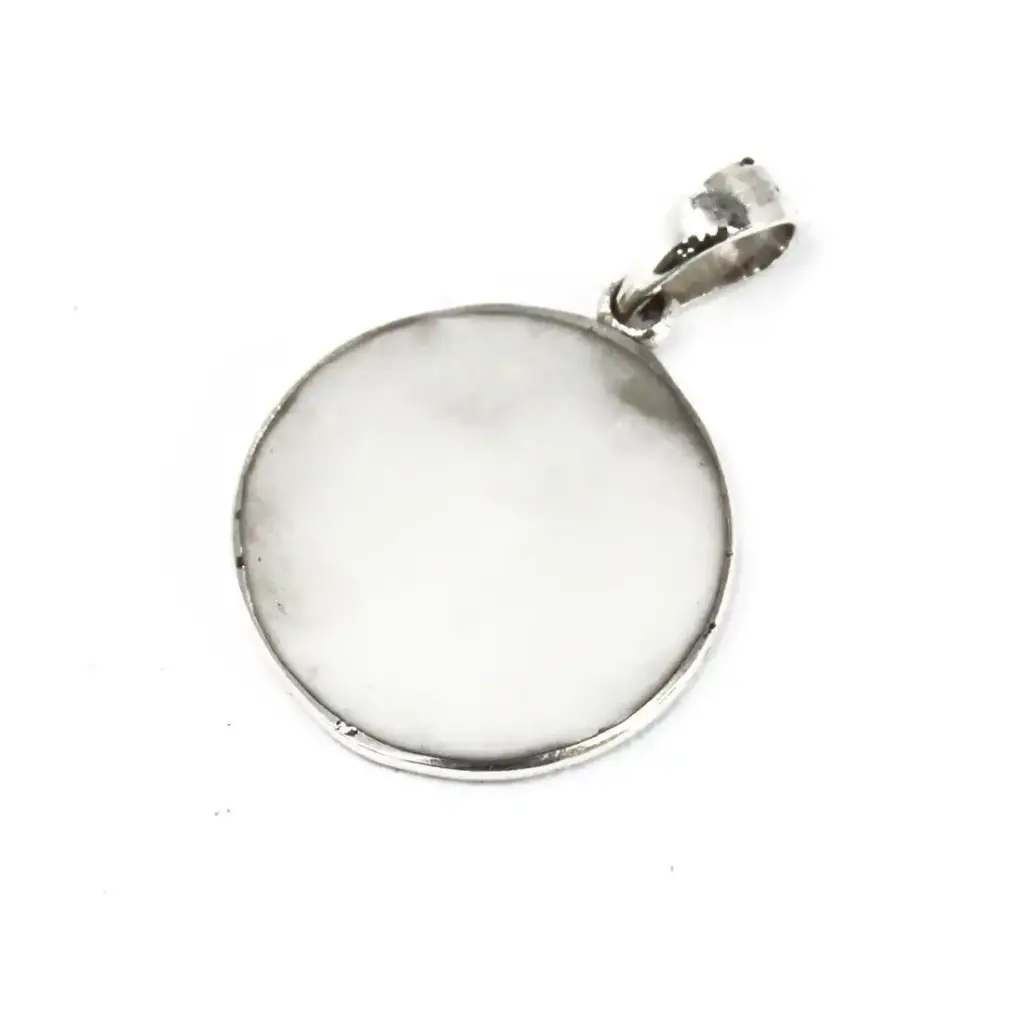 Tree of Life Silver Pendant 22mm – Mother of Pearl | www.artisangoods.co.uk 2