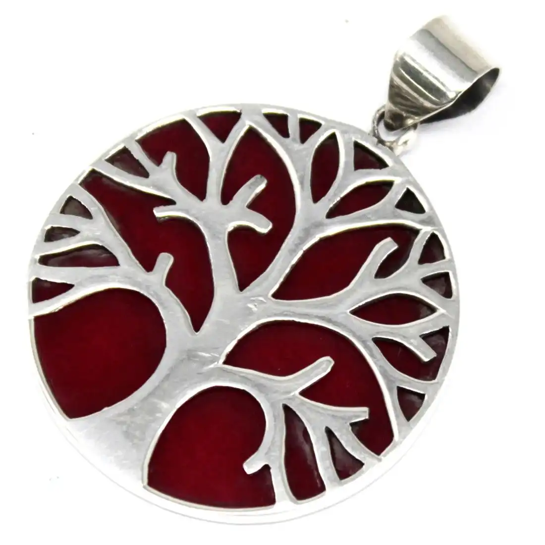 Tree of Life Silver Pendant 30mm – Coral Effect | www.artisangoods.co.uk 5 Tree of Life Silver Pendant 30mm – Coral Effect | www.artisangoods.co.uk 4
