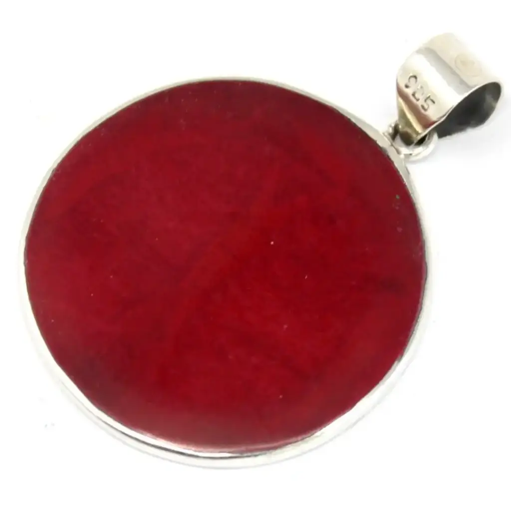 Tree of Life Silver Pendant 30mm – Coral Effect | www.artisangoods.co.uk